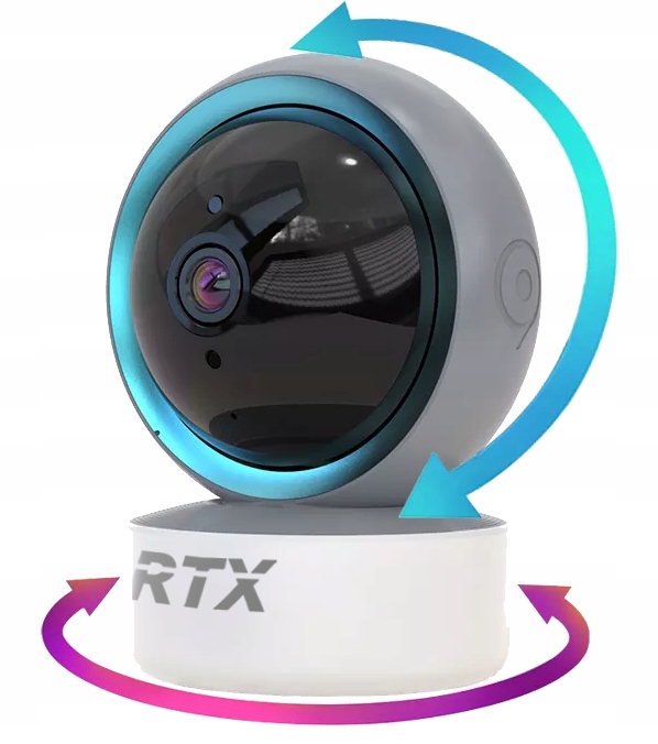 Kamera RTX 5MPx P2P WiFi ŚLEDZENIE PODSŁUCH TUYA Cechy dodatkowe łączność z wifi