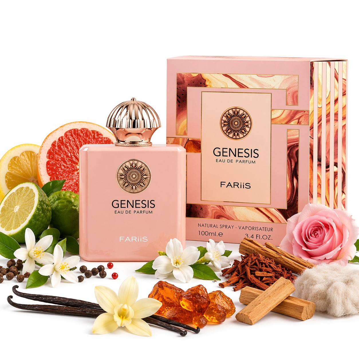 Oryginalne Perfumy Arabskie Fariis Genesis 100ml Edp+gratis!