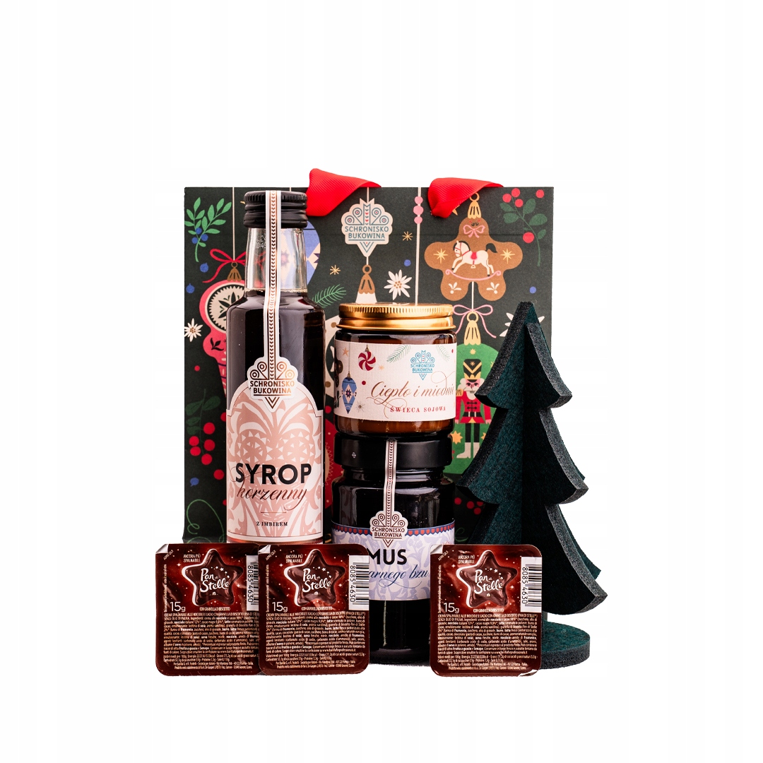 paczka pod choinkę Magia Górskiej Choinki box prezentowy