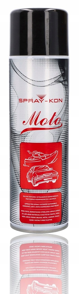 SPRAY MOTO KLEJ TAPICERSKI DO PODSUFITKI DO 90°C
