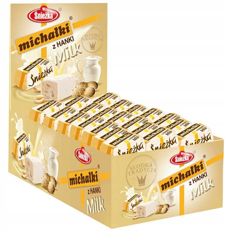 4 Sztuki Śnieżka Michałki Milk 1,9KG Luz