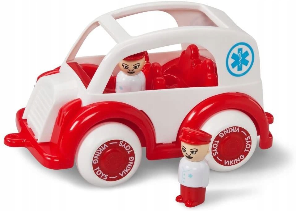 POJAZD AMBULANS Z FIGURKAMI JUMBO [ZABAWKA]
