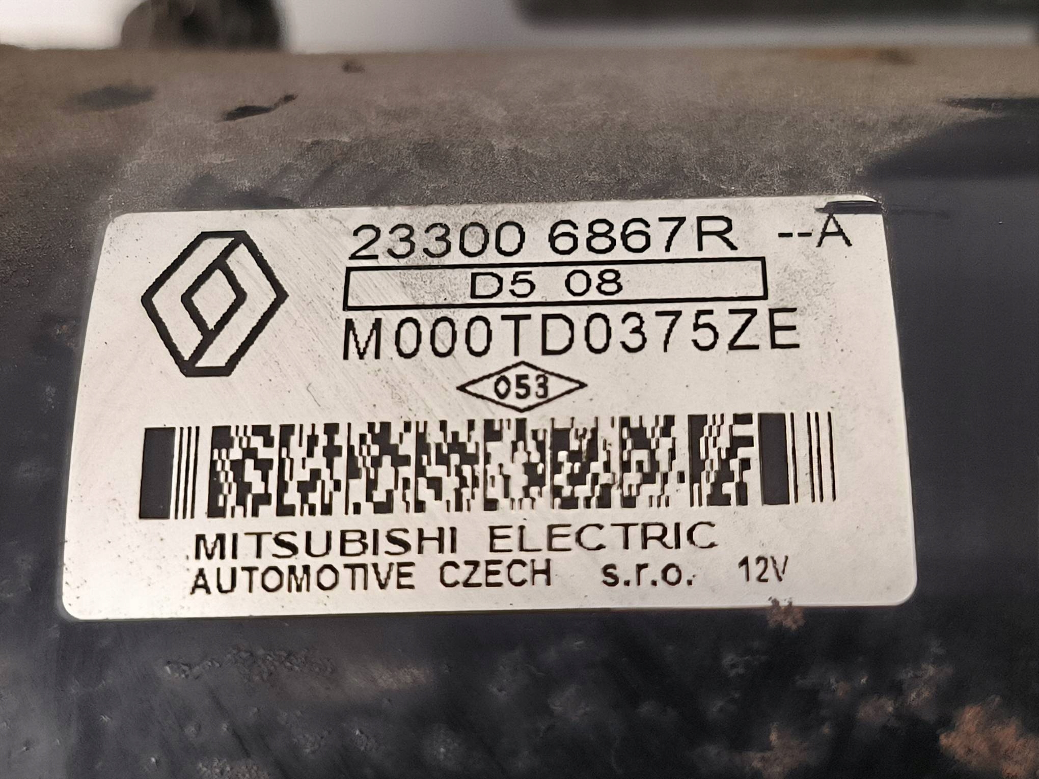 starter 233006867R NISSAN QASHQAI II