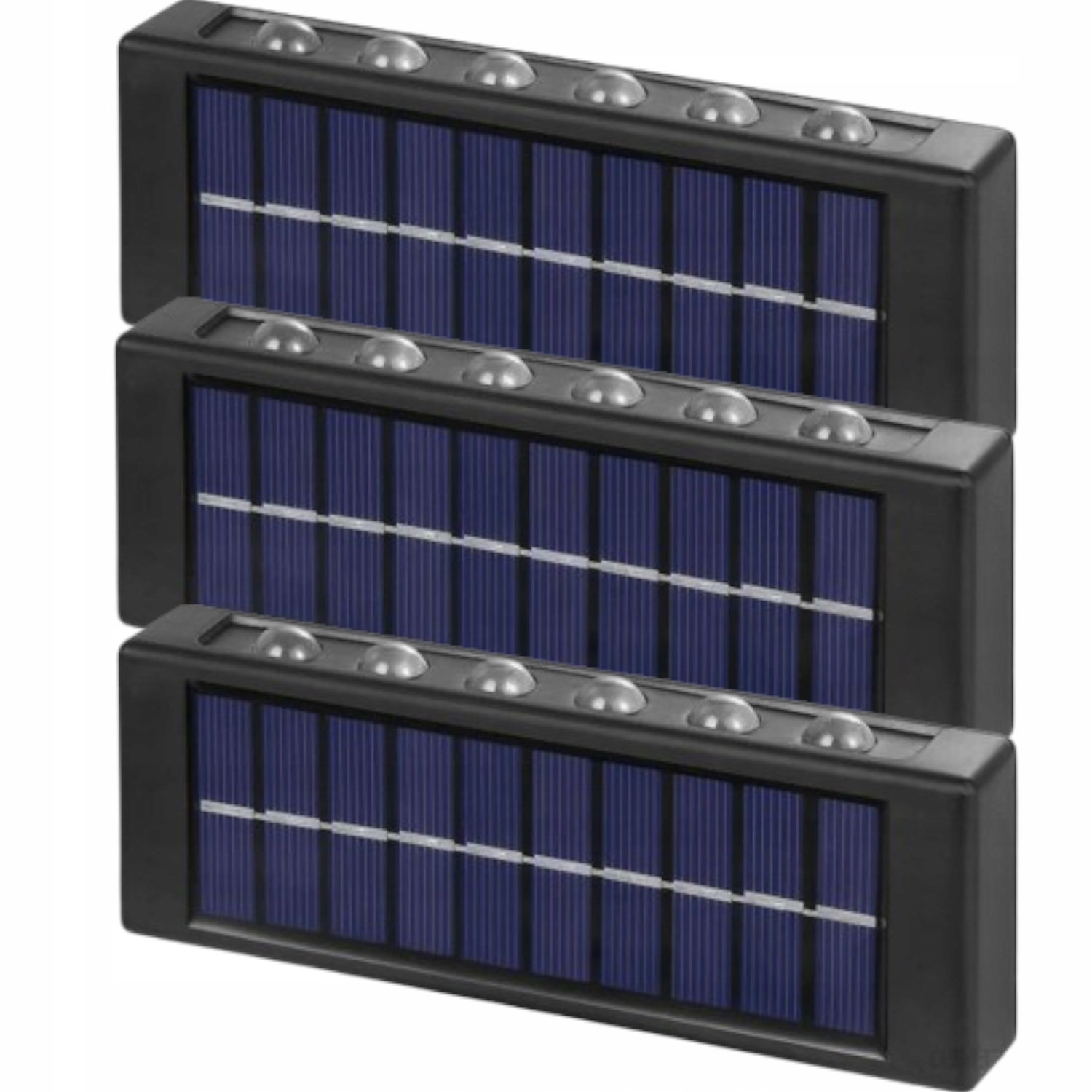 3x Solární lampa Solární Led venkovní zahradní dekorativní lampa