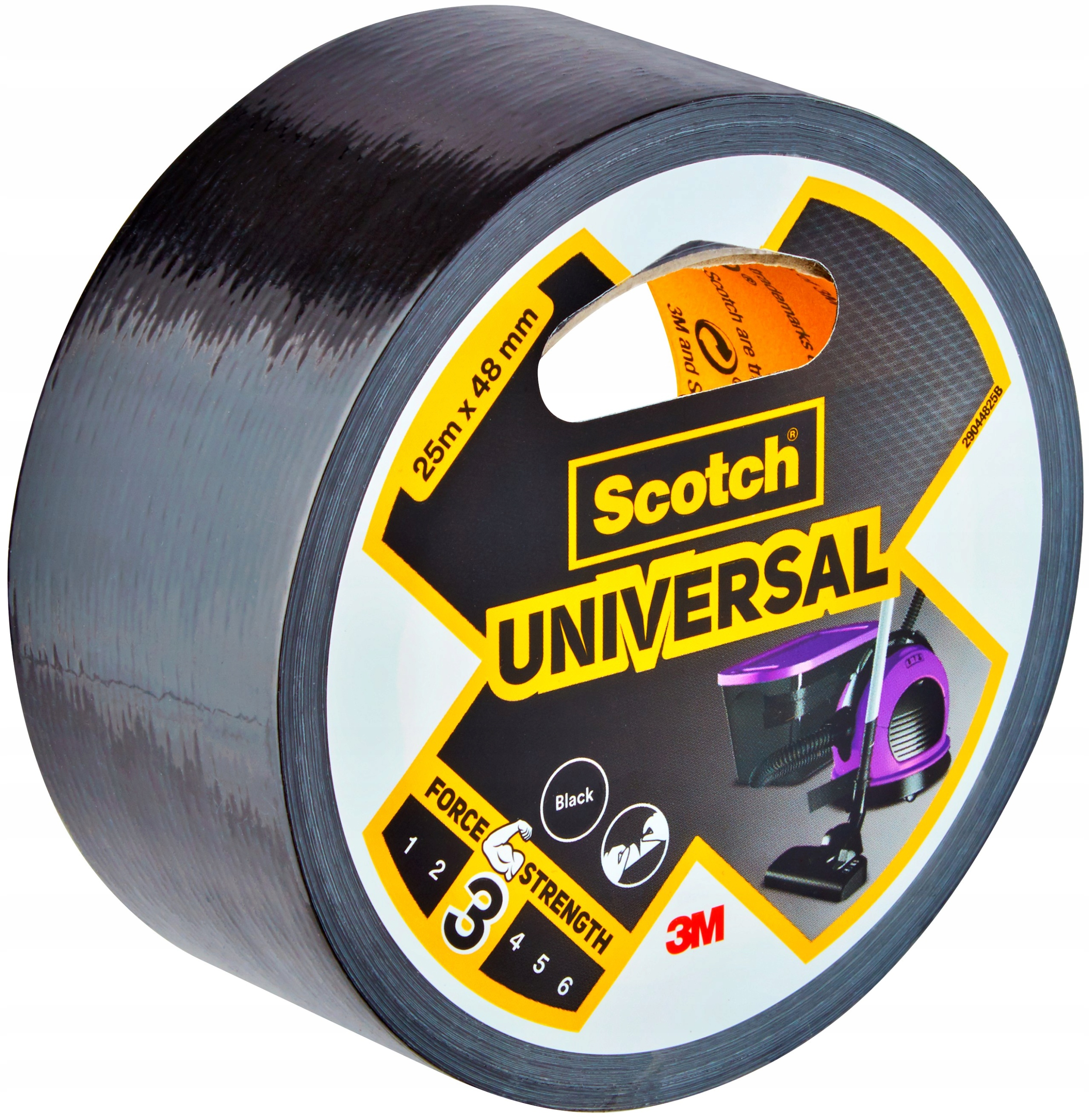 TAŚMA NAPRAWCZA SCOTCH UNIVERSAL BLACK 25m x 48mm