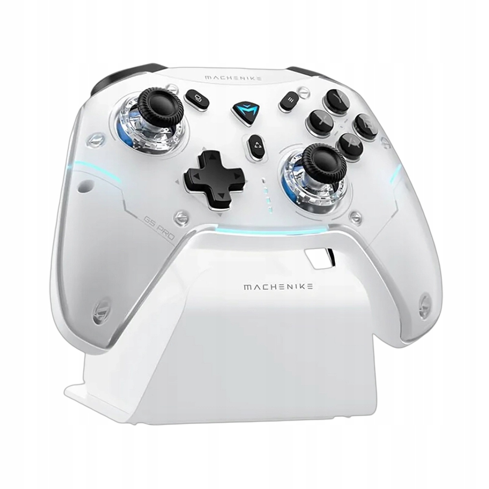 Bezdrátový ovladač s herní nabíjecí stanicí G5Pro Max bílý