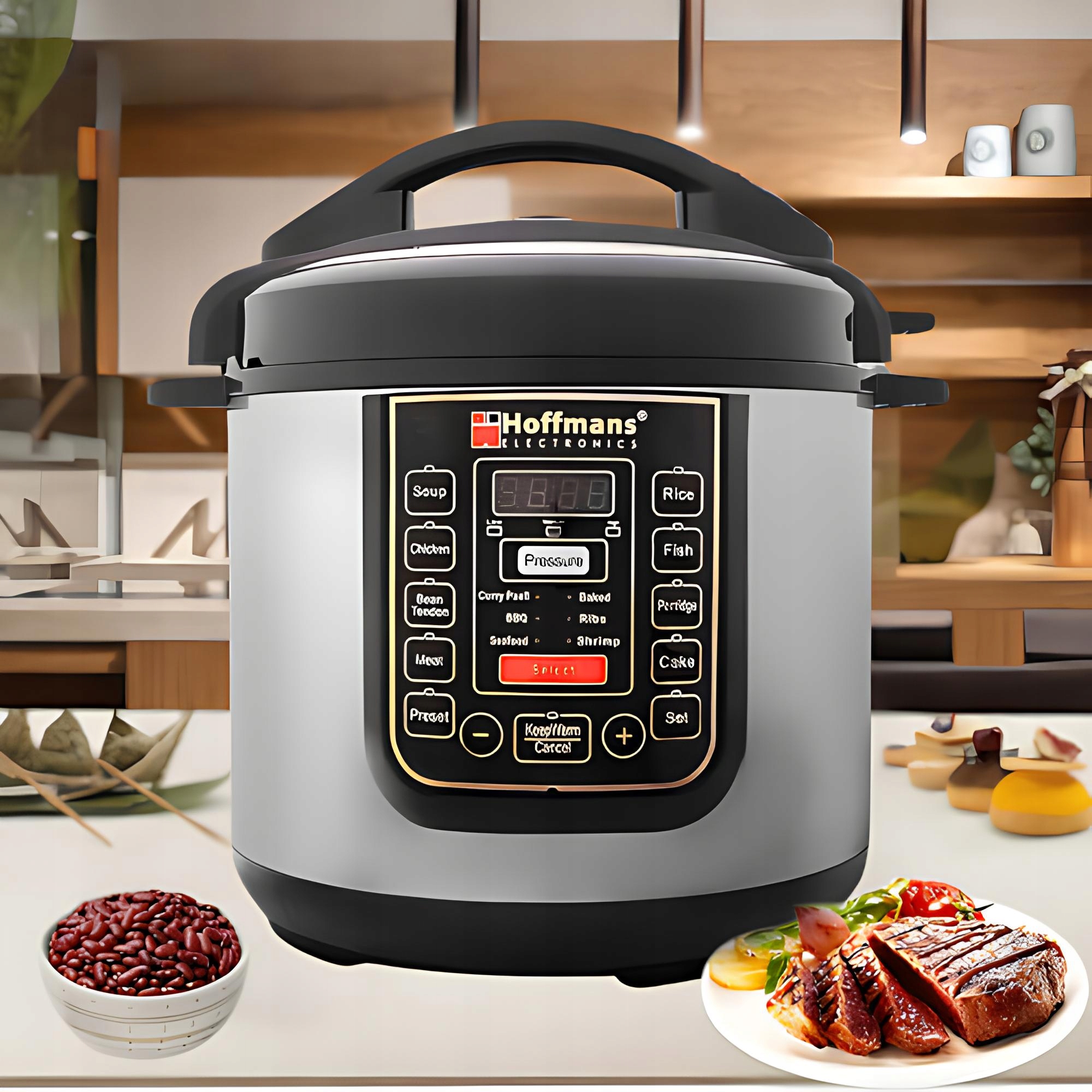 Multicooker Hoffmans HM-716 1000W na varenie, dusenie a vyprážanie