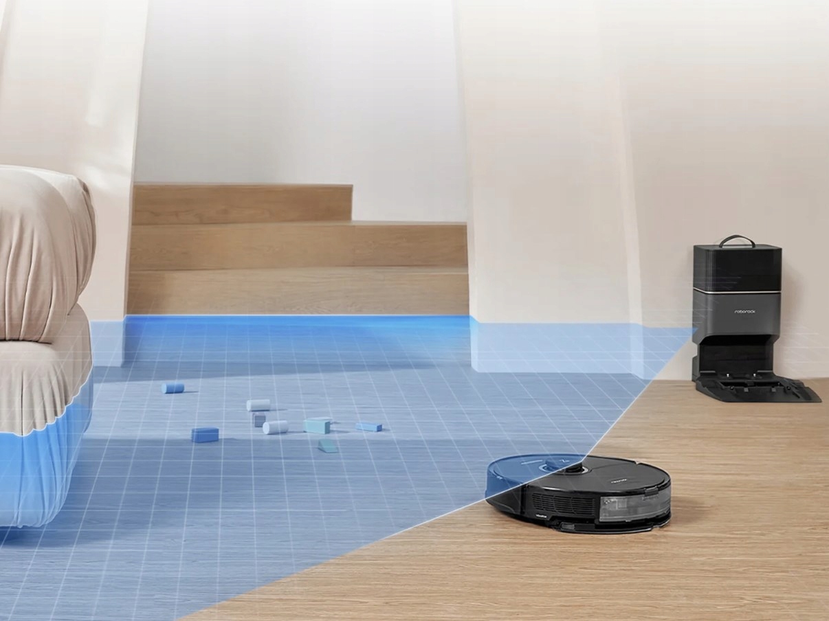 Robot sprzątający Roborock S8+ czarny Kolor dominujący czarny