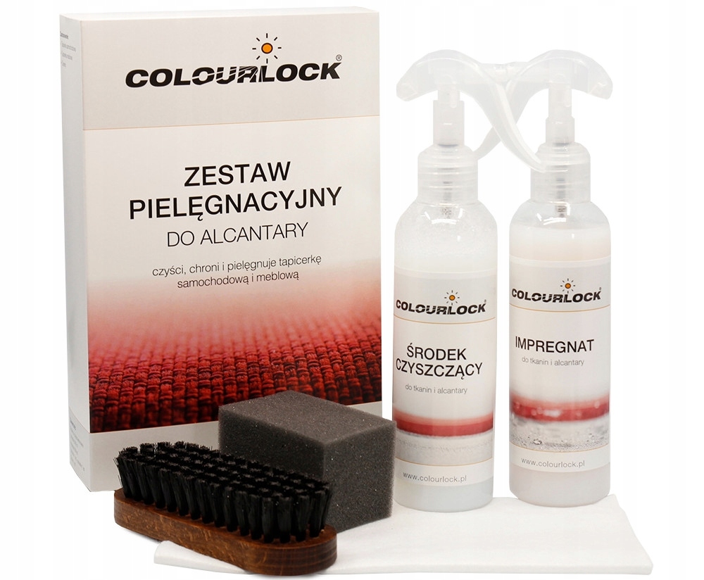 ZESTAW PIELĘGNACYJNY DO ALCANTARY COLOURLOCK