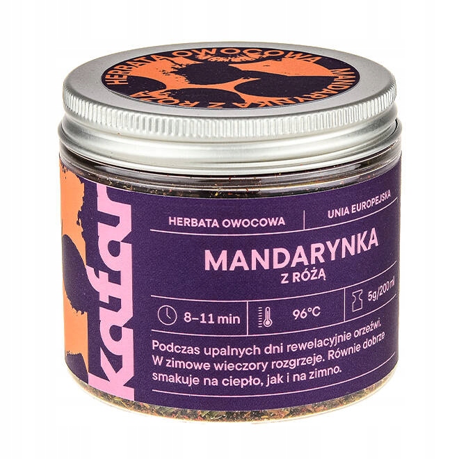 Čaj mandarinka s růží 50 g