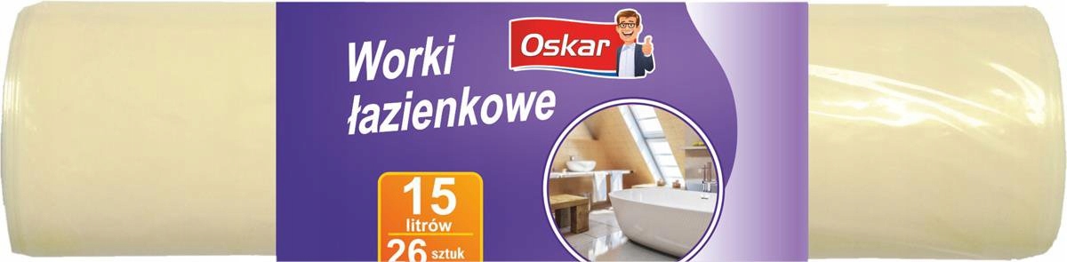 

Oskar Woreczki Łazienkowye 15L 26SZT.