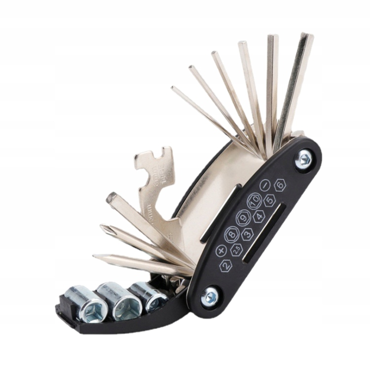 

Multitool Zestaw Kluczy Rowerowych Naprawczy 16w1