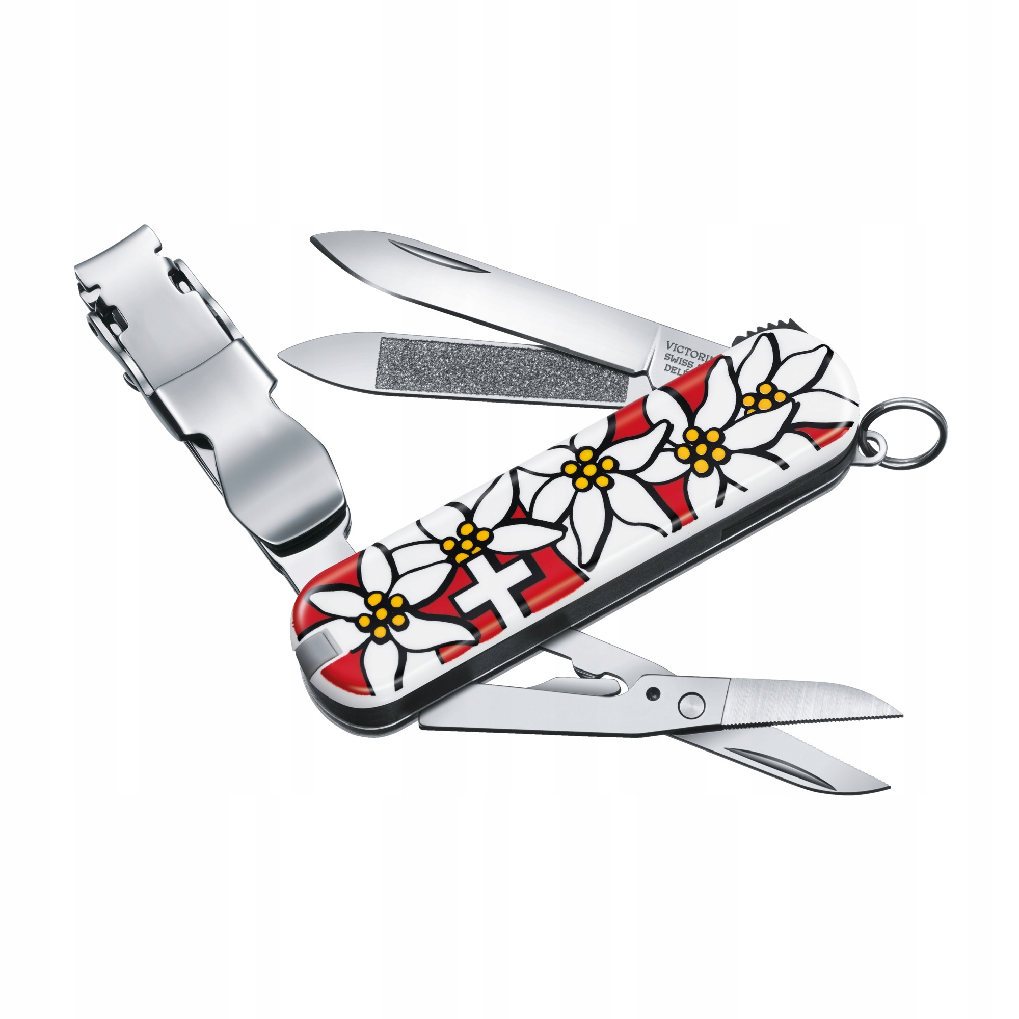 Victorinox 0.6463.840 scyzoryk Nail Clip 580, 65 mm, 8 funkcji z obcinaczem