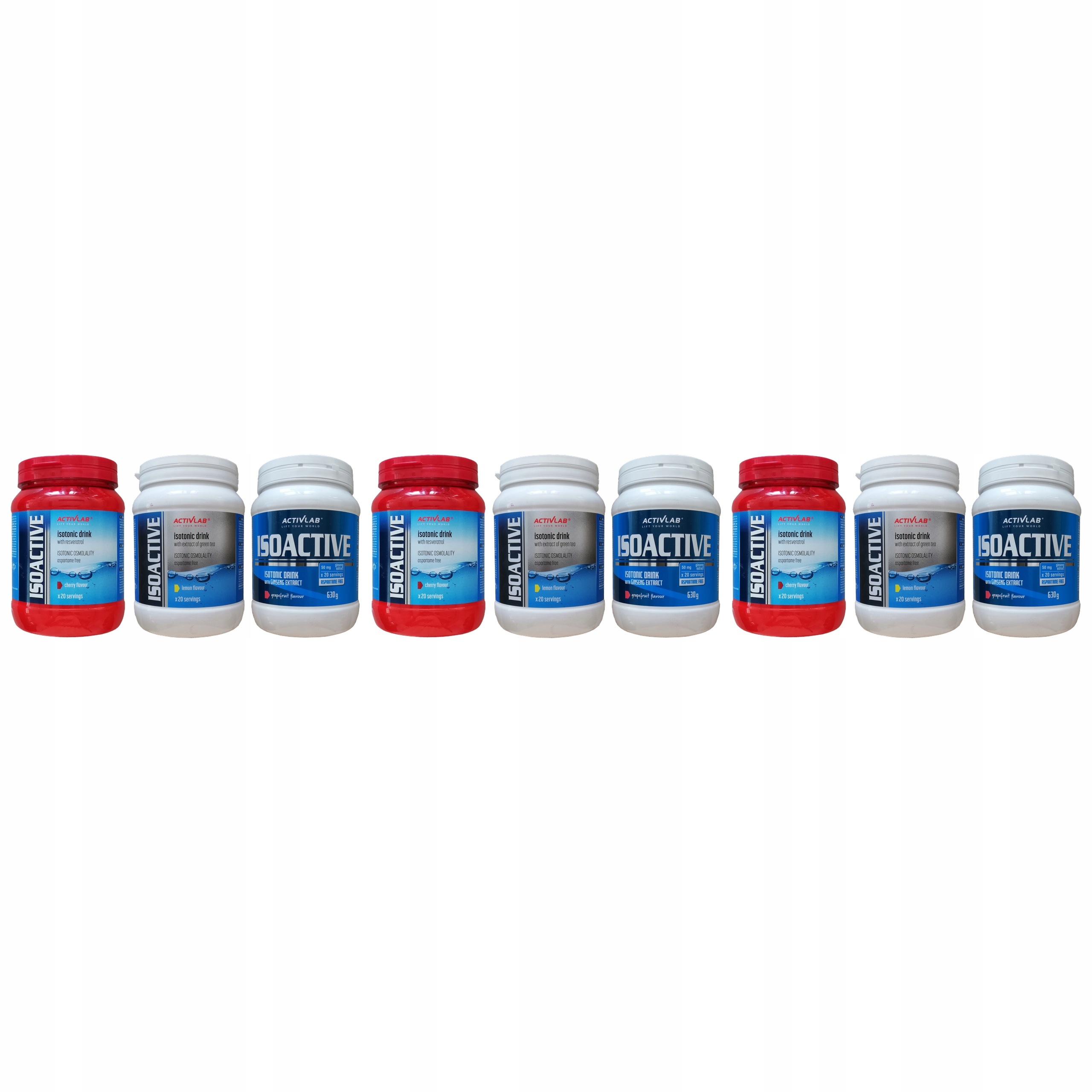 3x Isotonický Nápoj Iso Active 630 g Activlab Trénink