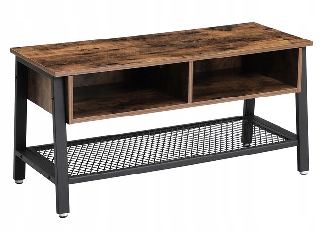 Szafka RTV stojąca Songmics 100 x 50 x 40 cm LOFT RUSTYKALNA INDUSTRIALNA