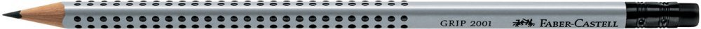 Ołówek Faber-Castell 2001 Grip Z Gumką x 5 szt Liczba sztuk w ofercie 5 szt.