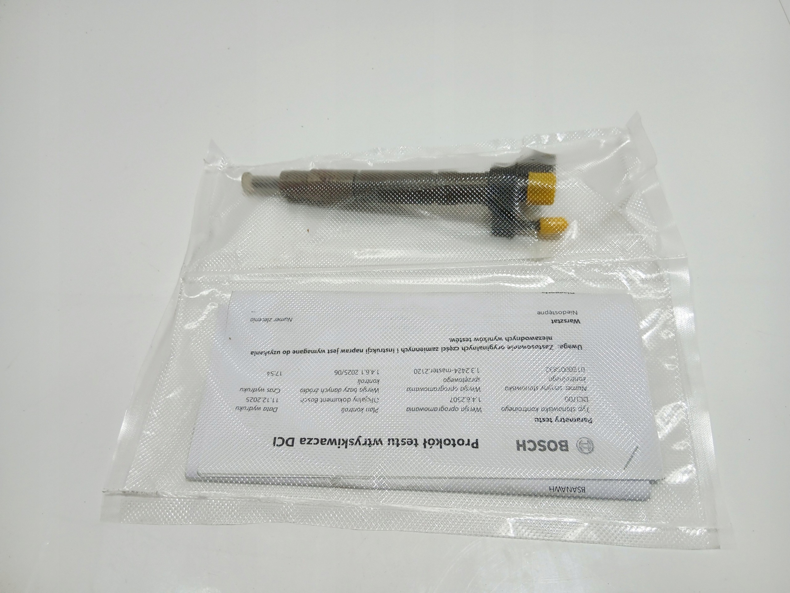 injector BMW E60 E90 2.0 D N47 0445116001