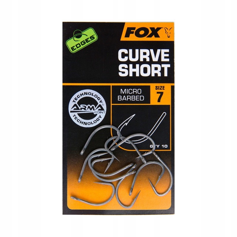 Haczyki Fox Curve Short Roz.6 CHK209