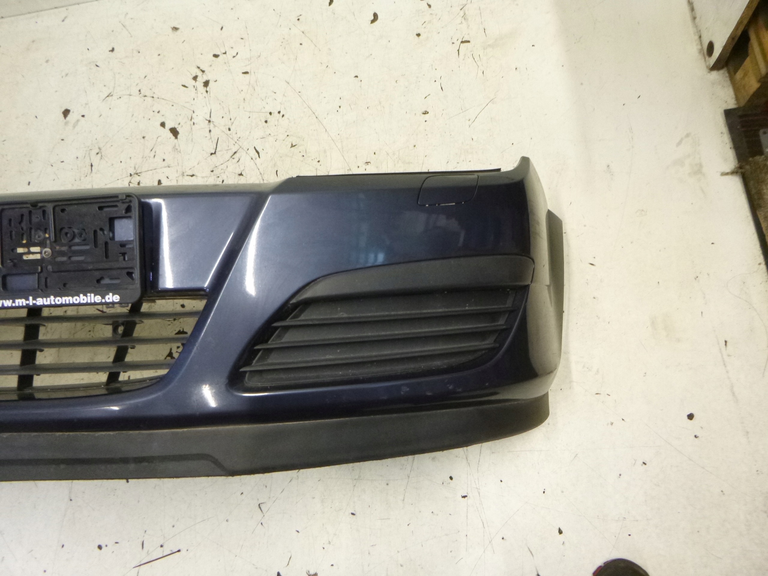 bumper front front Opel Astra H pre facelift 04-07 paint Z168 OE 332550271