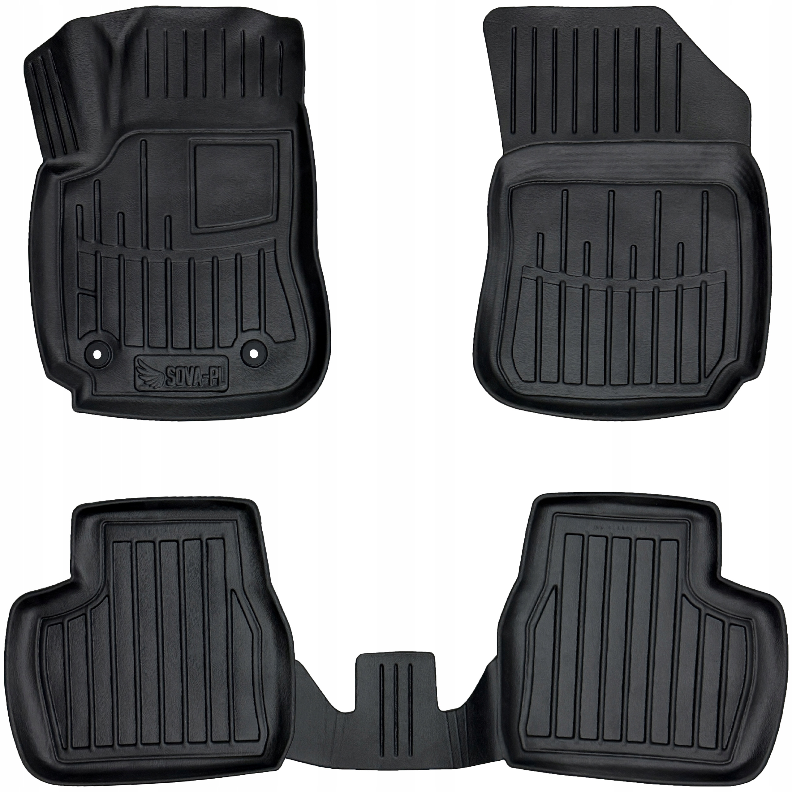 Dywaniki gumowe 3D Citroen C4 Cactus (2014-2020)
