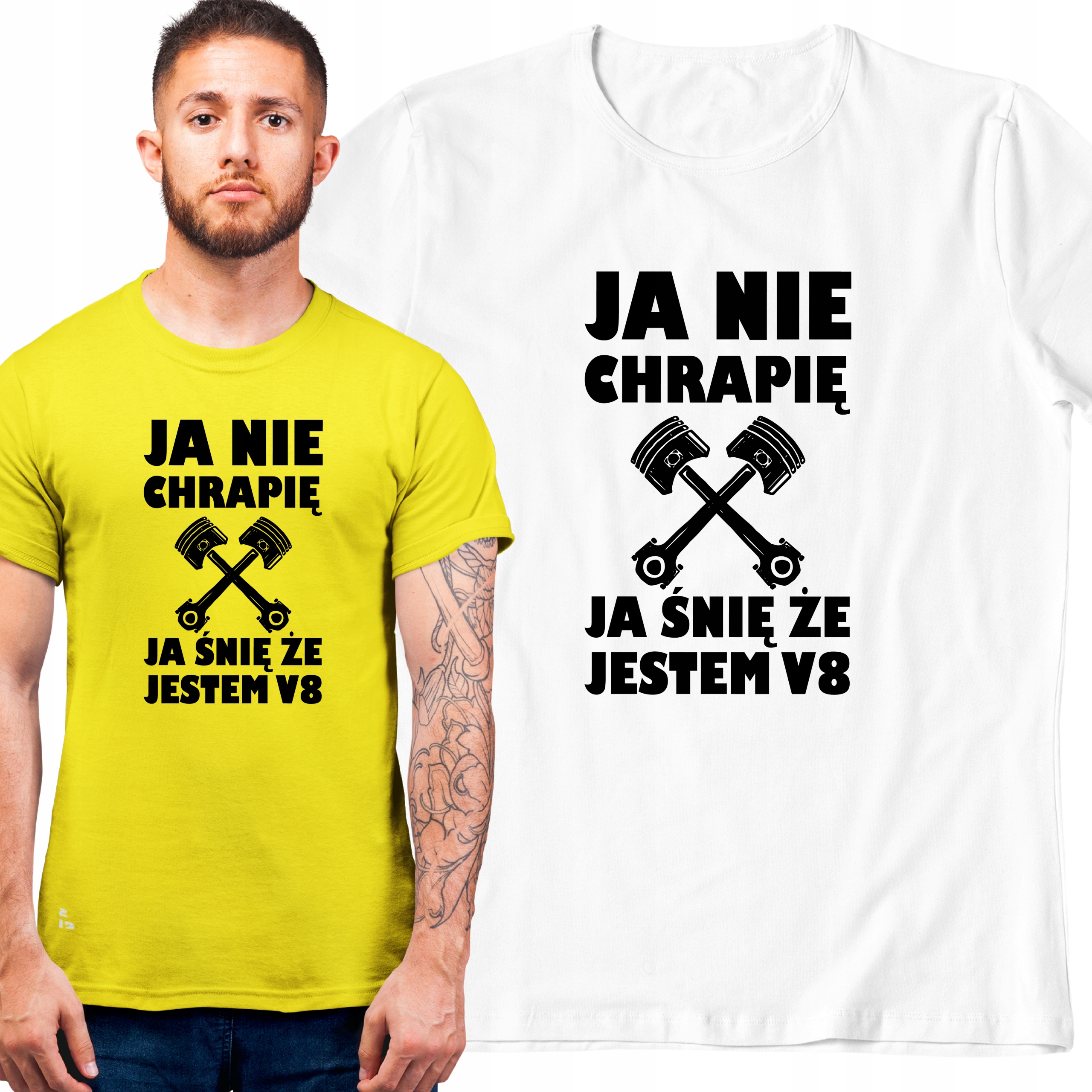 

Koszulka Na Prezent Zabawna Ja Nie Chrapię Silnik