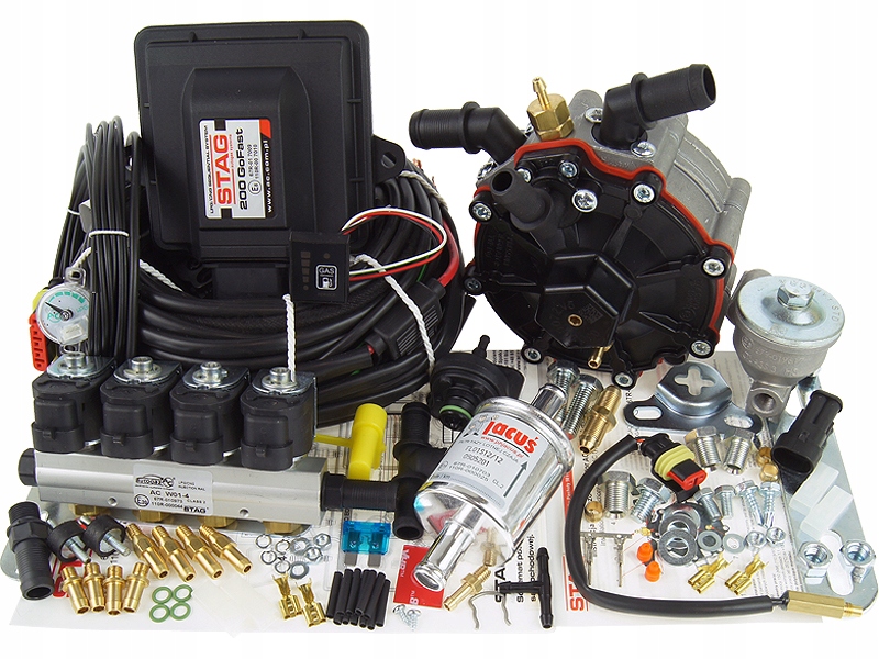 SEKWENCJA STAG 200 GOFAST R01 W01 KPL 4 CYL 150KM