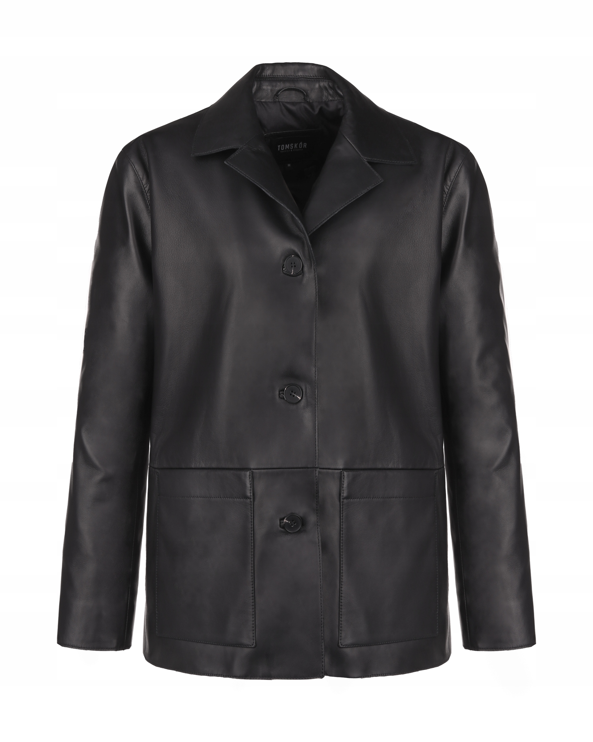 Elegantní Černá Sako Luna Jedna Velikost