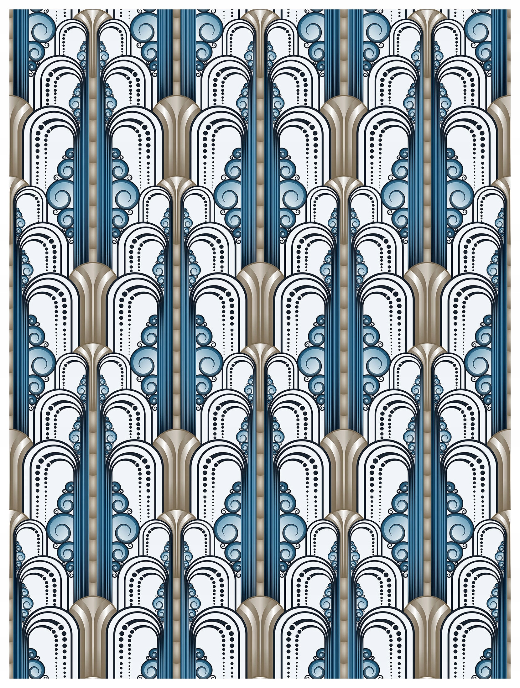 Fototapeta Geometrická flizelina Glamour Art déco Abstrakce 206x275 lepidlo