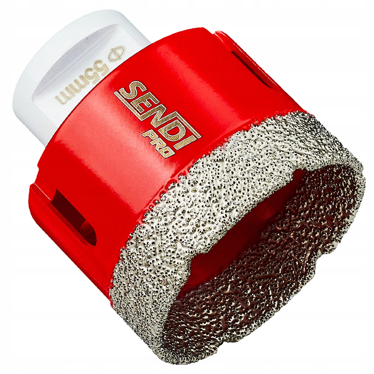 Otwornica diamentowa koronka wiertło do gresu płytek Sendi Pro Ø55xM14