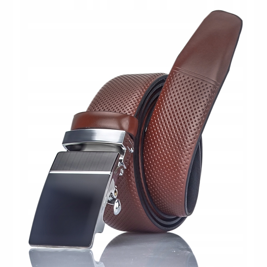 

Pasek Polski Automat Męski Skóra 115 Brąz Gracio