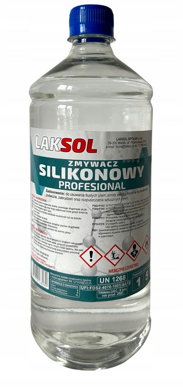 LAKSOL ZMYWACZ SILIKONOWY 1L