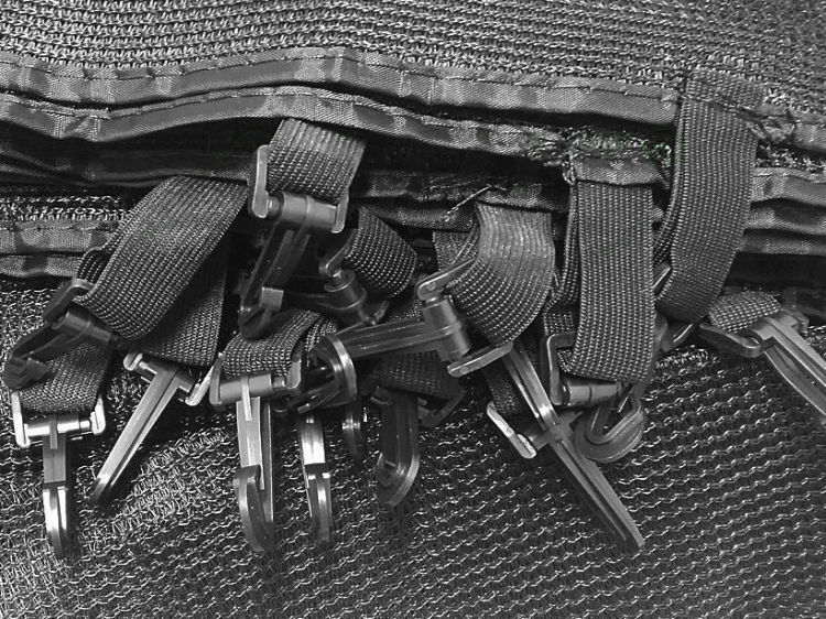 SIATKA 3 NOGI 6 SŁUPKÓW OCHRONNA DO TRAMPOLIN 8FT Kod producenta ADT.SIA.8FT.CZ