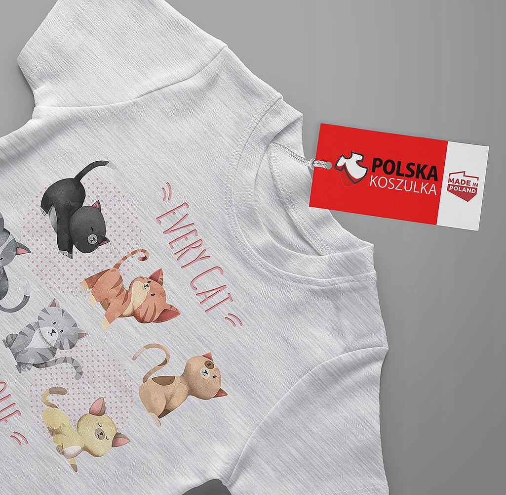 T-SHIRT KOSZULKA KOTY KOTKI 116 122 JAKOŚĆ JAKOŚĆ Rozmiar inny