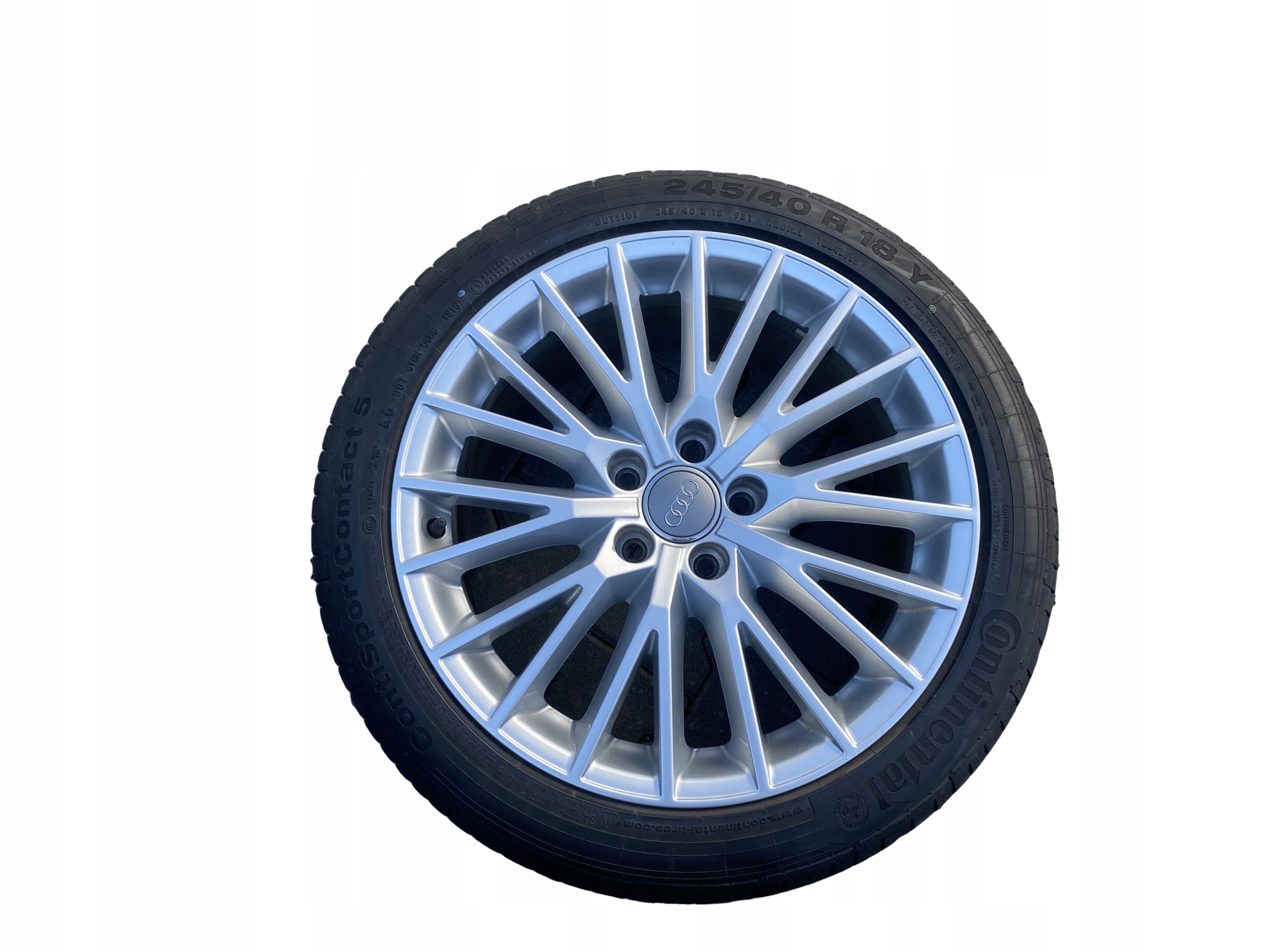AUDI TT 8S wheels discs 245/40R18 CONTINENTAL