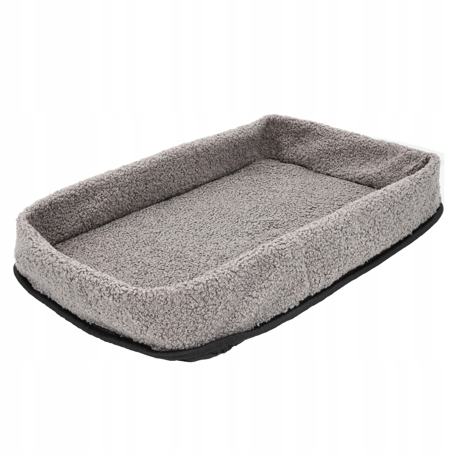 TORBA TRANSPORTER DLA KOTA PSA Z MATĄ PLUSZOWĄ L Kolor czarny