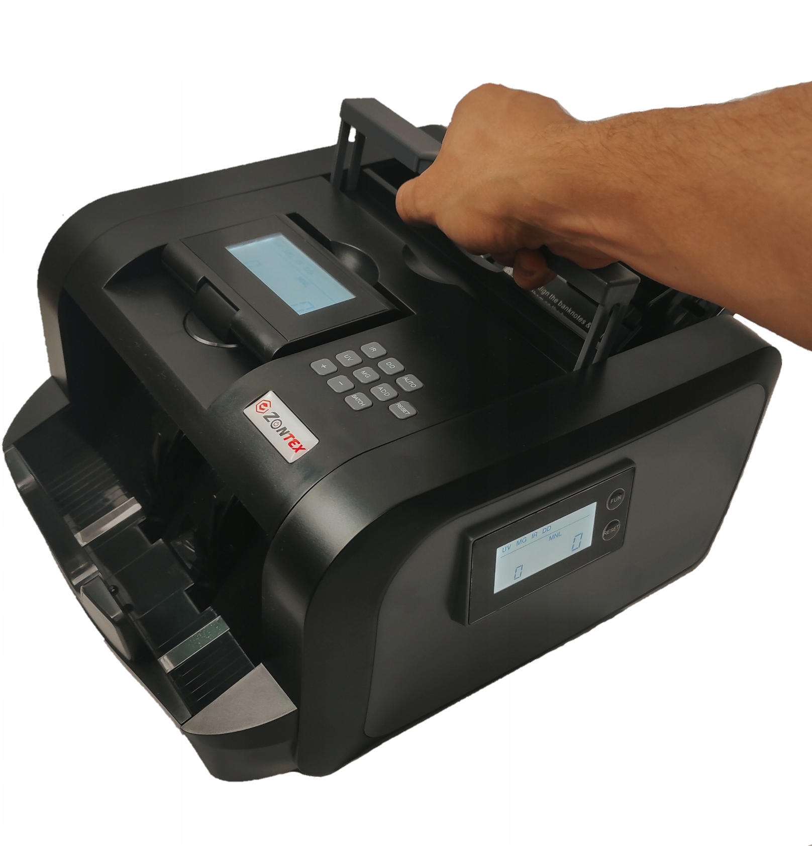 ZAAWANSOWANA LICZARKA BANKNOTÓW, PIENIĘDZY UV MG Przeznaczenie do banknotów