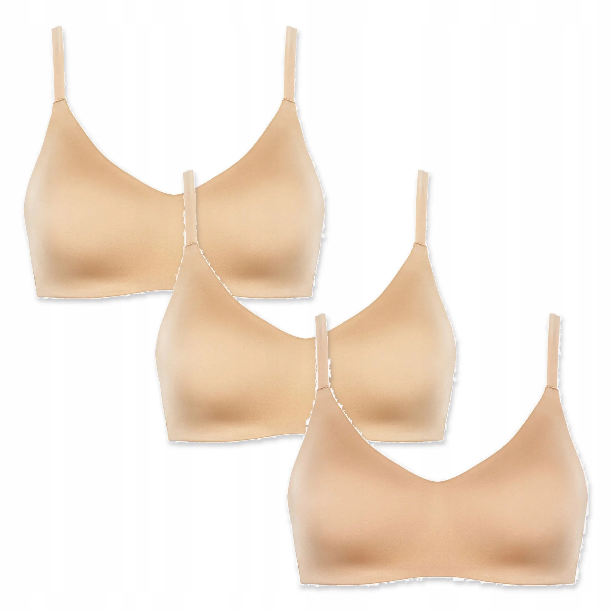 3 ks Podprsenka Lormar Active Ultrashine 2x zlatá hnědá XL