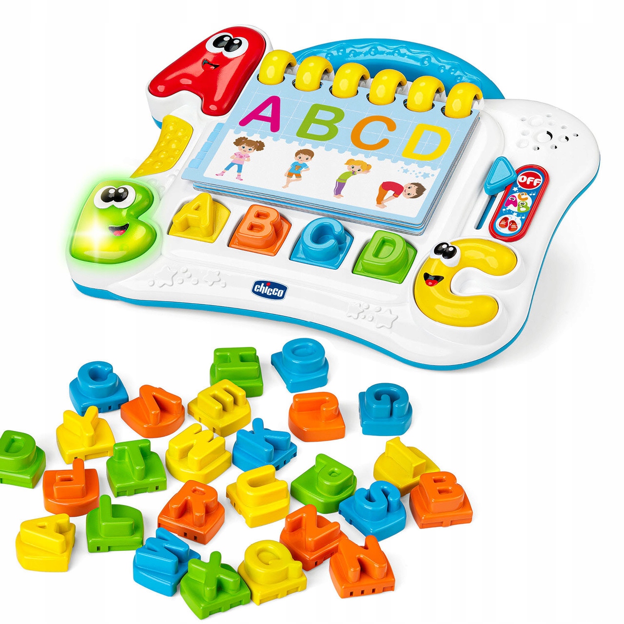 

Chicco Wesoły Alfabet Nauka na Roczek 12m+