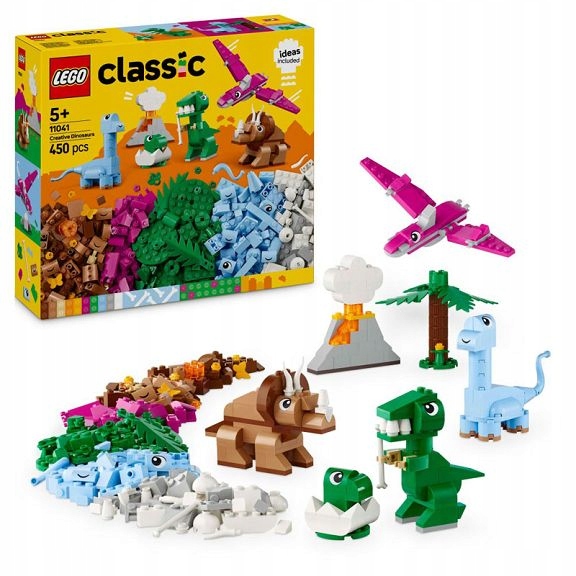 Lego Classic Kreativní dinosauři 11041