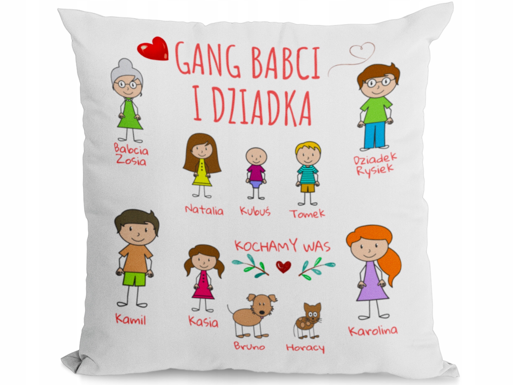 

Poduszka Dzień Babci Dziadka Gang Kreator