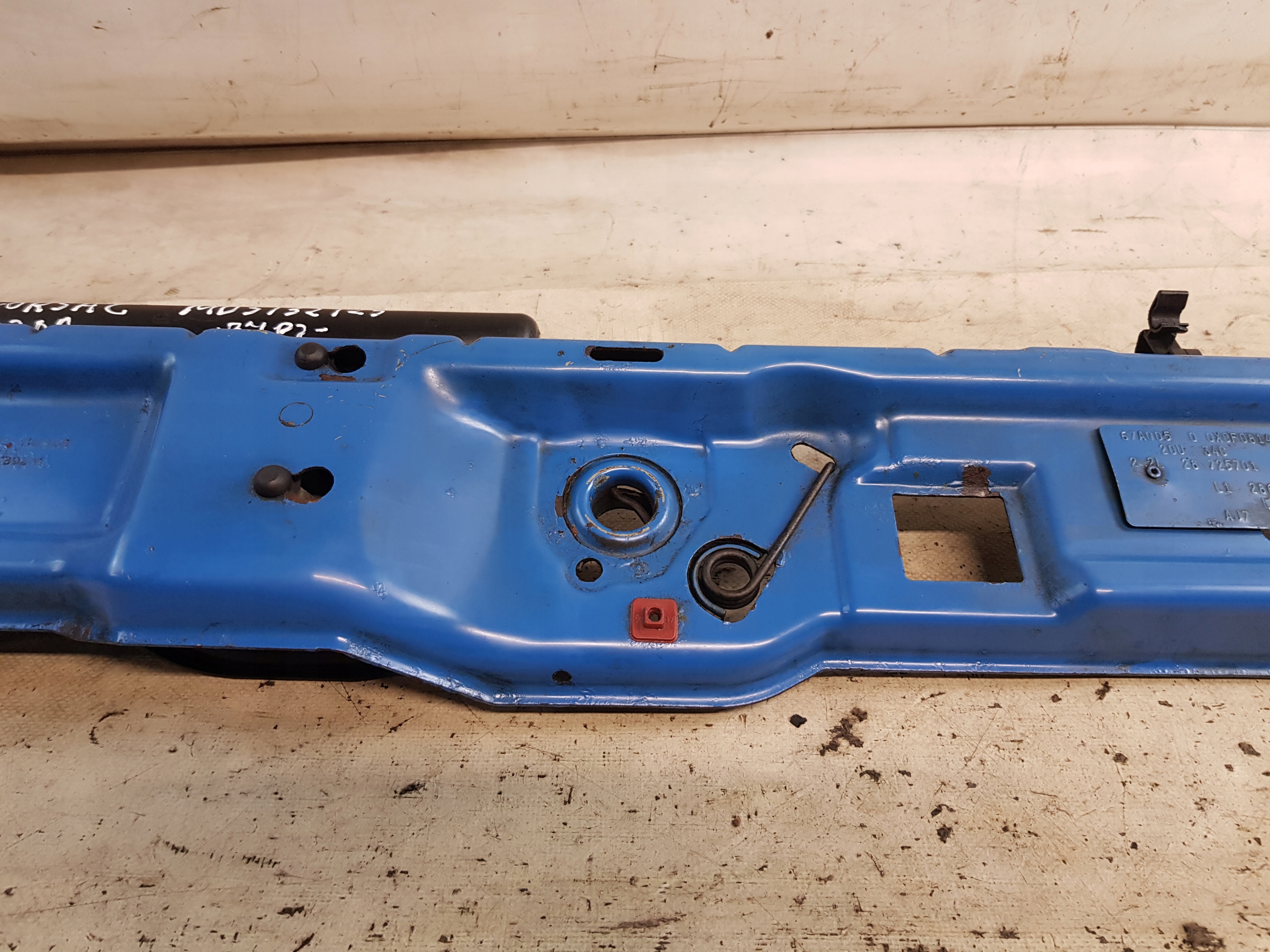 OPEL CORSA C 2001r. tension belt upper front pillar K:Z20A + pipe air