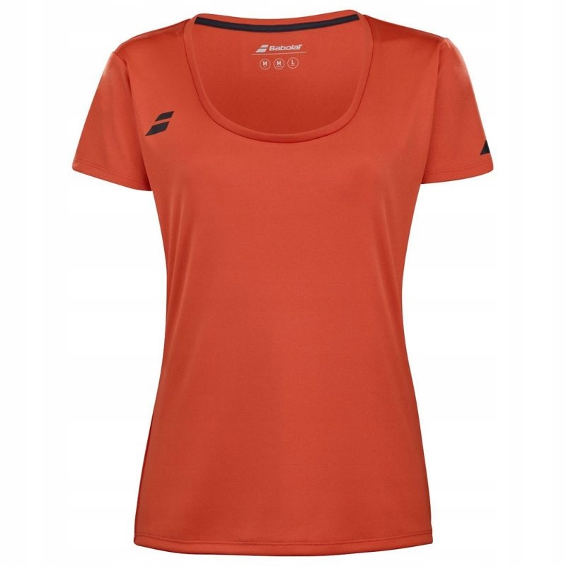 Dámské Tričko Babolat Play Cap Sleeve Top Dámské Fiesta Červená M