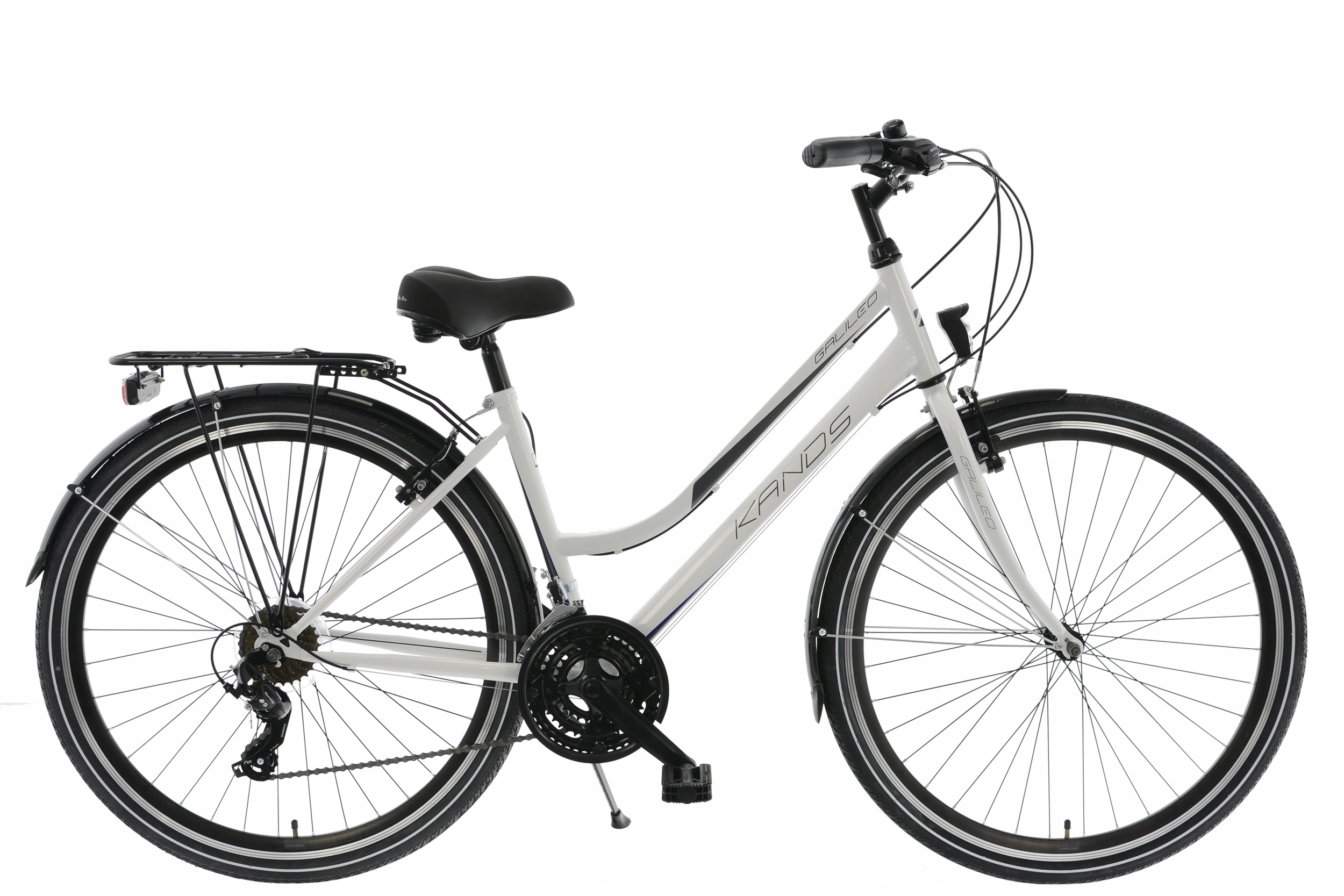 Rower Kands Trekkingowy 28 Galileo D 17 biały r22 28 GALILEO R22 11680599459 Allegro.pl