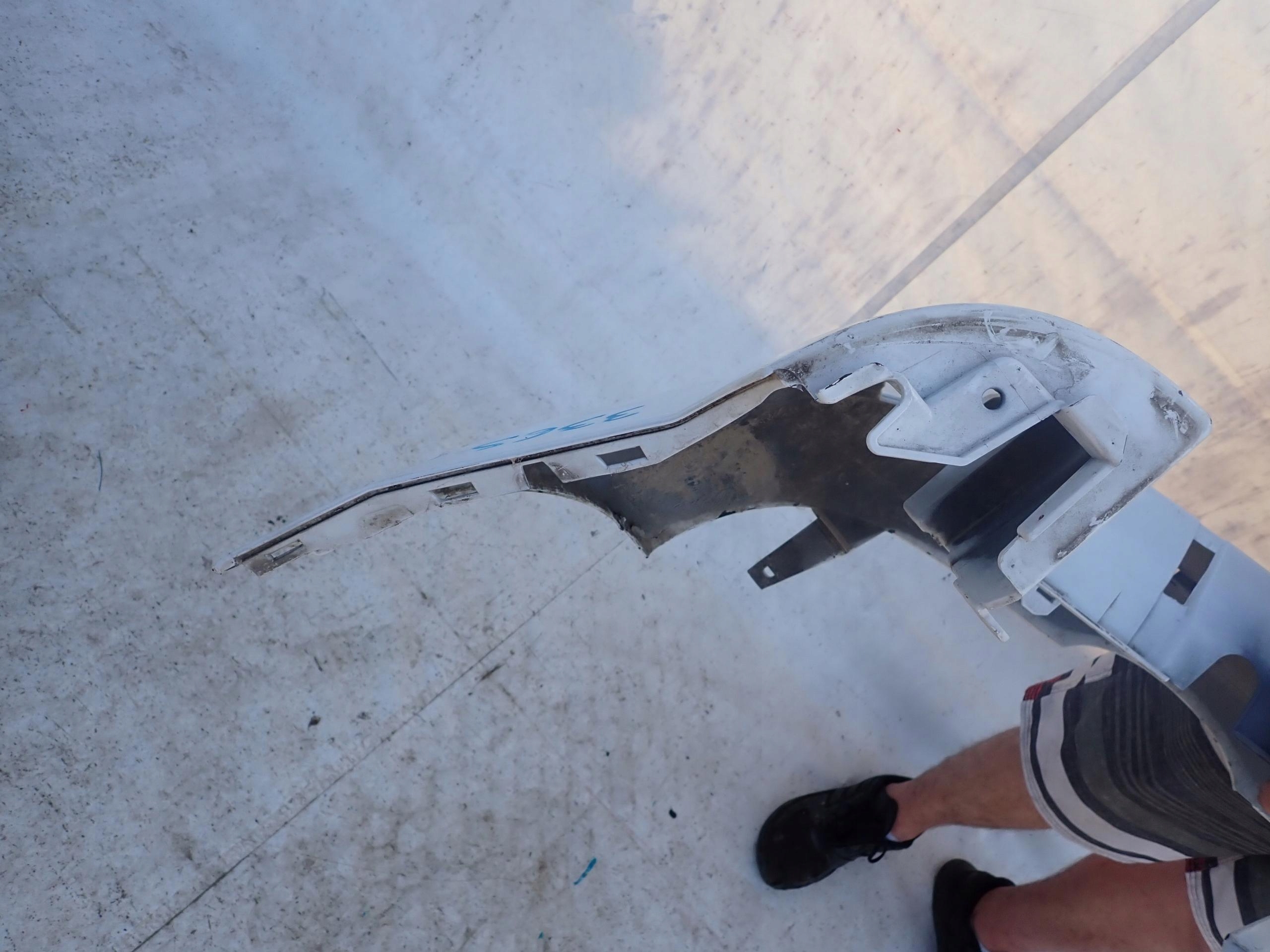 RENAULT KANGOO II 08- bumper rear part rear PDC