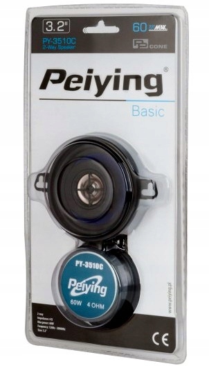 

Głośniki Samochodowe Peiying PY-3510C 60W