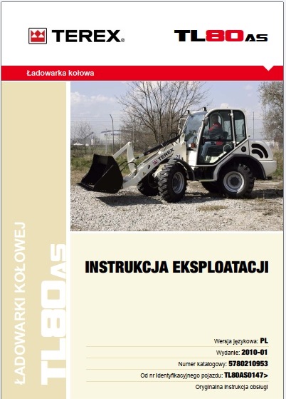 Instrukcja Obsługi Terex Tl 80 As Pl