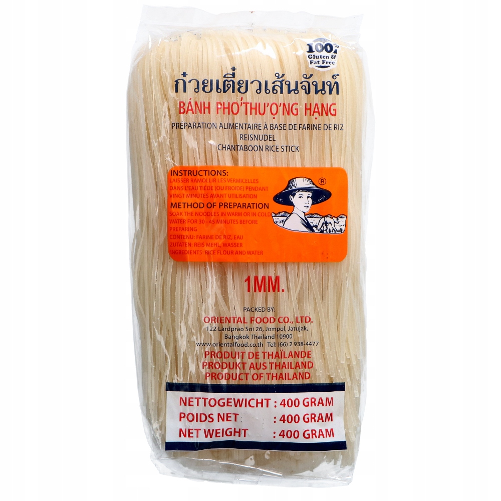 

Makaron Ryżowy 1 mm Farmer 400g Rice Stick 400 g