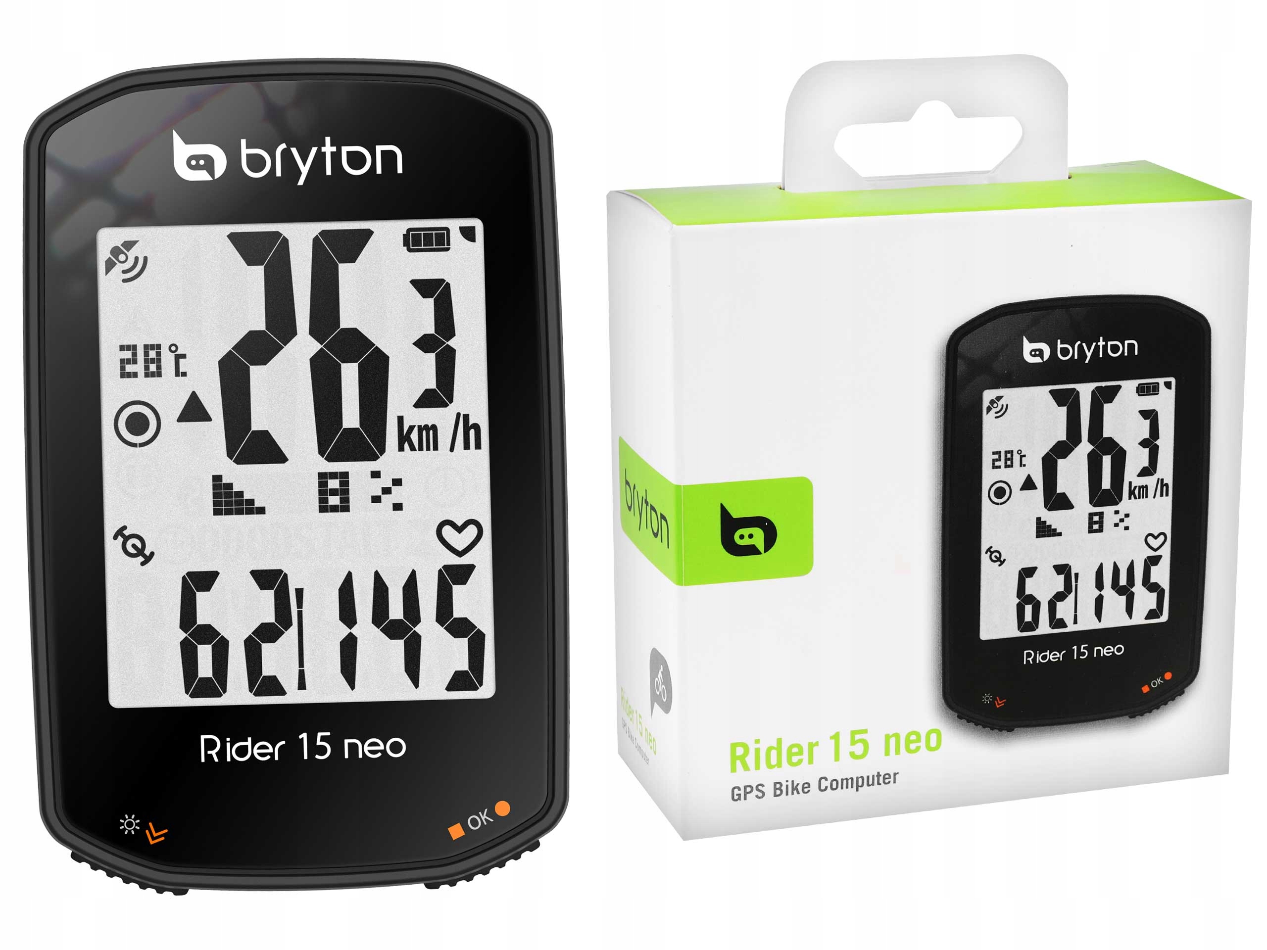 

Licznik Nawigacja Gps Bryton Rider 15 Neo E