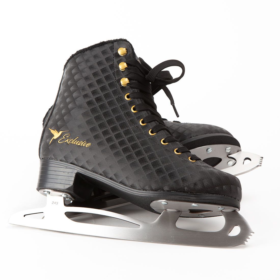 Łyżwy figurowe SMJ Exclusive czarne ocieplane 40