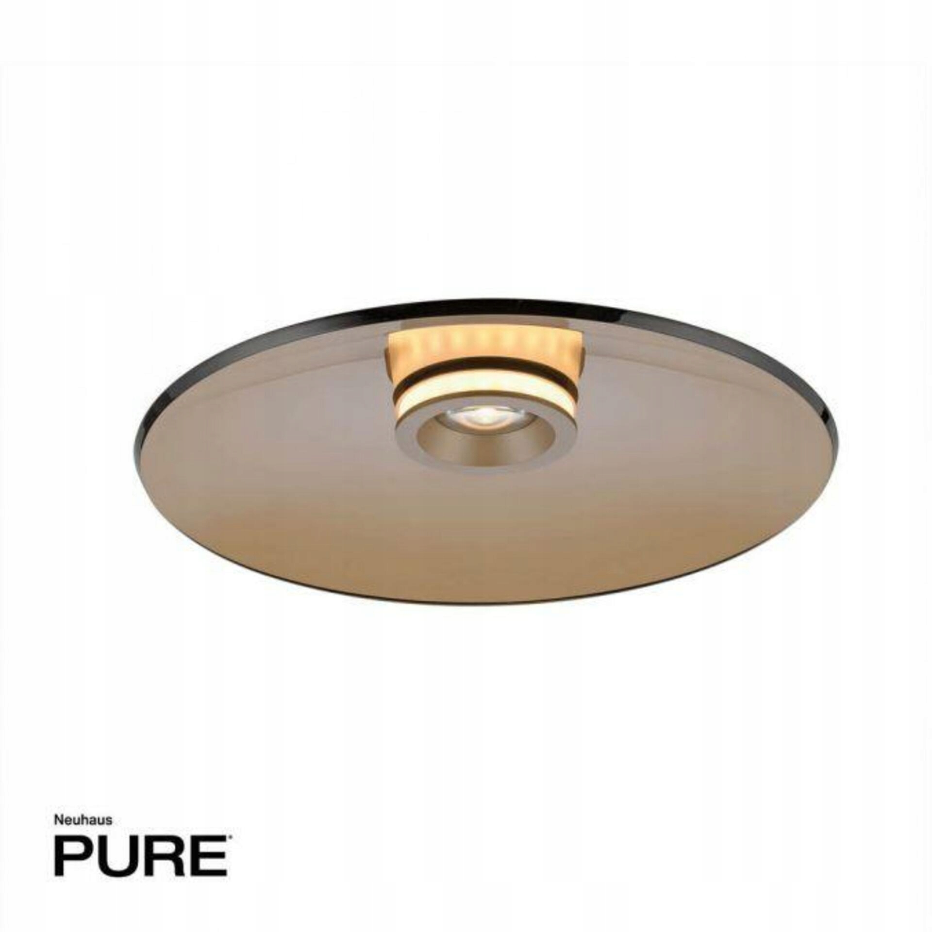 Stmievateľné Led stropné svietidlo Paul Neuhaus Pure Moon bronz, jantár, 2700